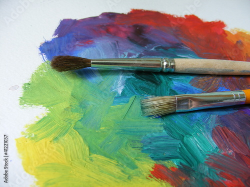 Artist brushes