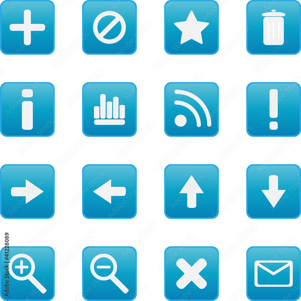 Collection of vector icons