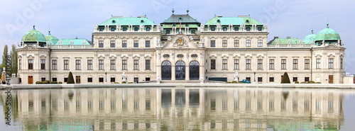 Photography Belvedere castle in Vienna
