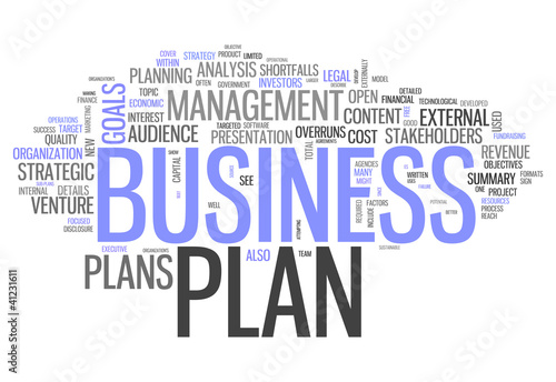 Word Cloud "Business Plan"