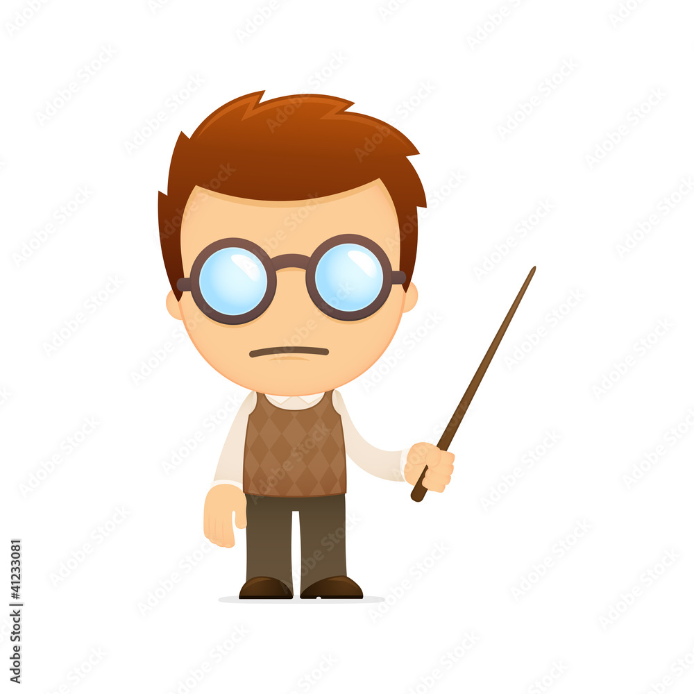 funny cartoon genius