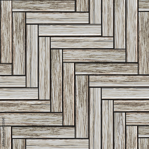 Grey wood parquet
