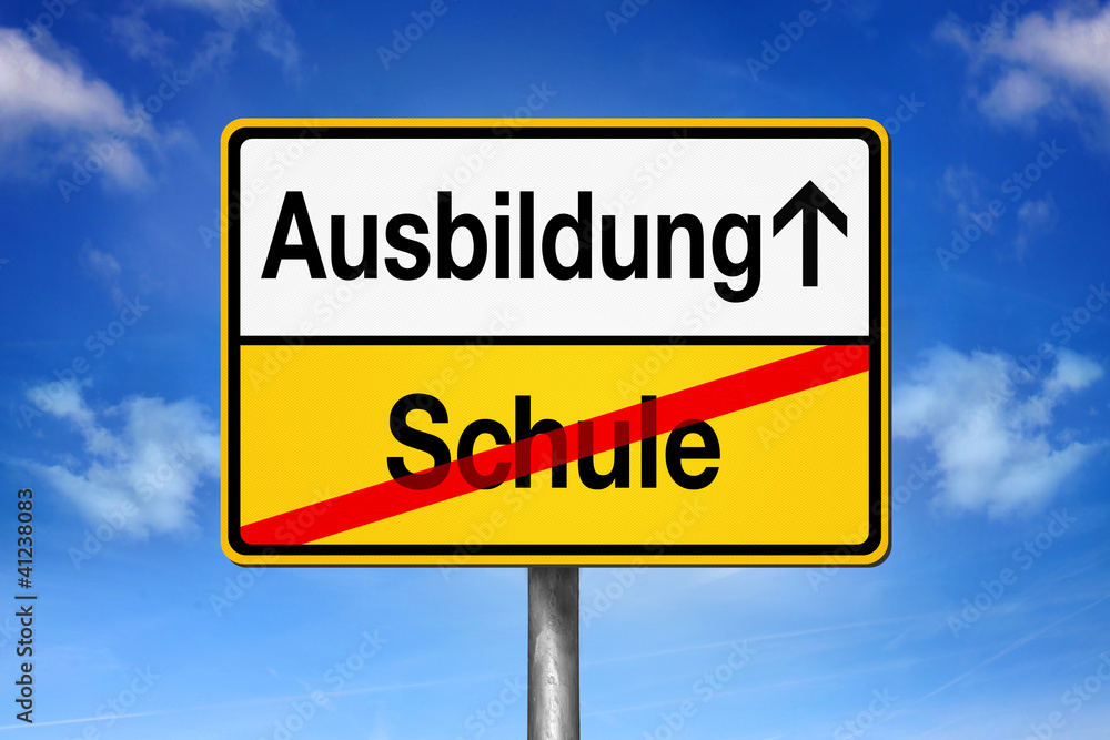 Obraz premium Ausbildung und Schule