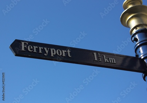Ferryport Signpost