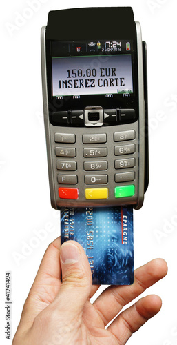 Paiement par carte à puce