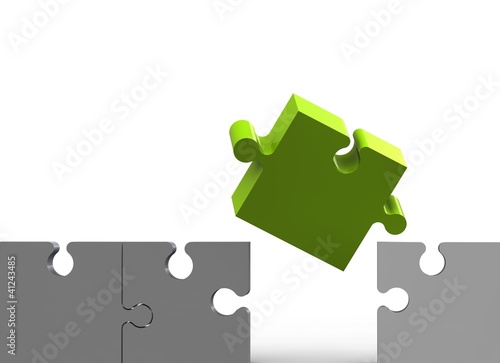 green puzzle