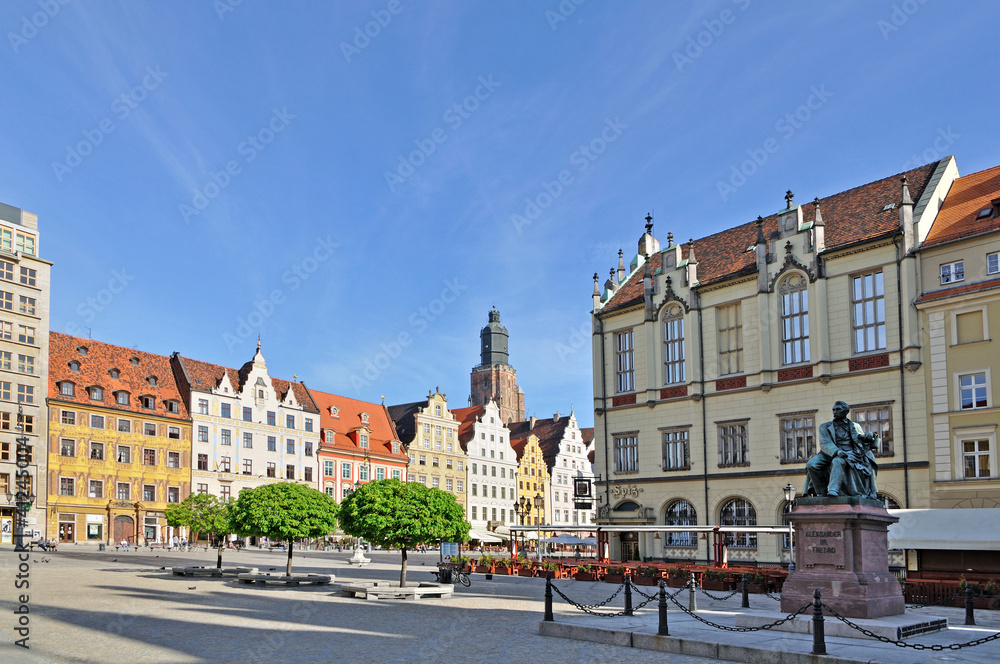 Market square, Wroclaw, Poland Market square, Wroclaw, Poland