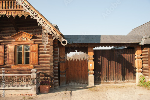 Russisches Blockhaus photo