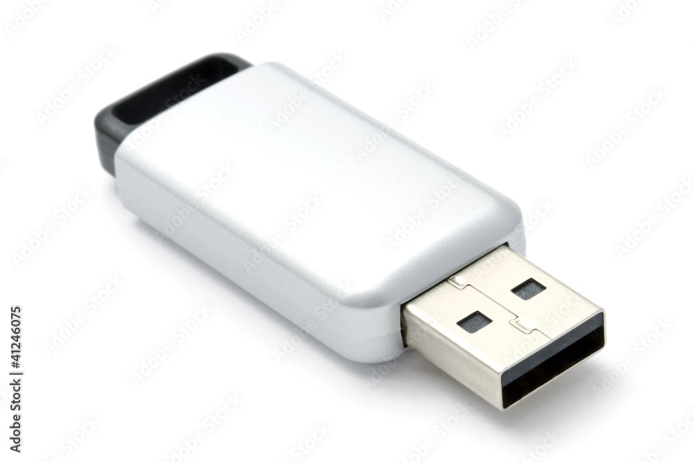 USB Flash Drive isolated on white USB Flash Drive isolated on white
