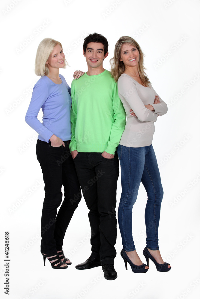 Man with women Man with women