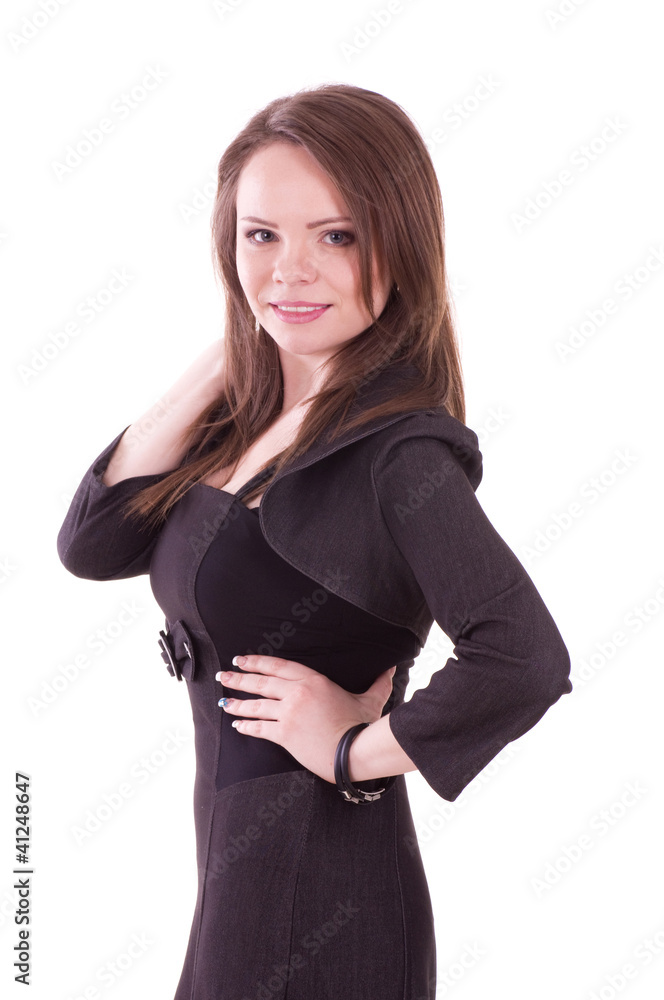 Young Businesswoman isolated Young Businesswoman isolated