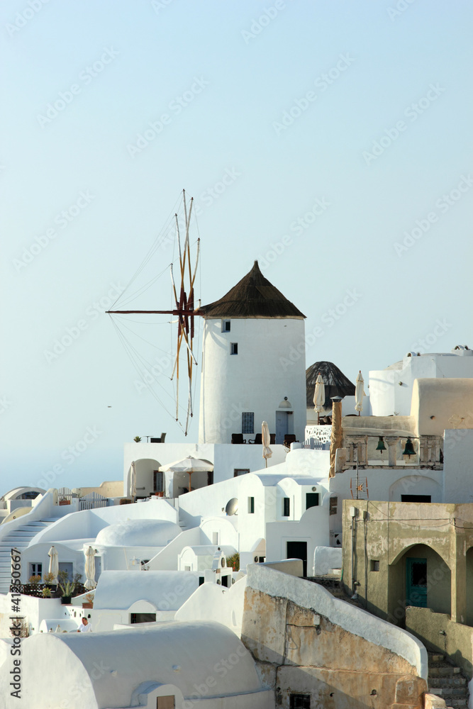 Fototapeta premium Overview on Oia