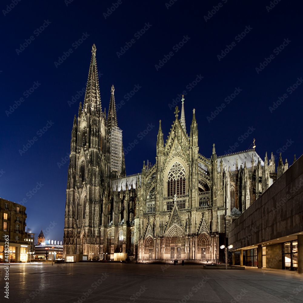 Kölner Dom - Südfassade
