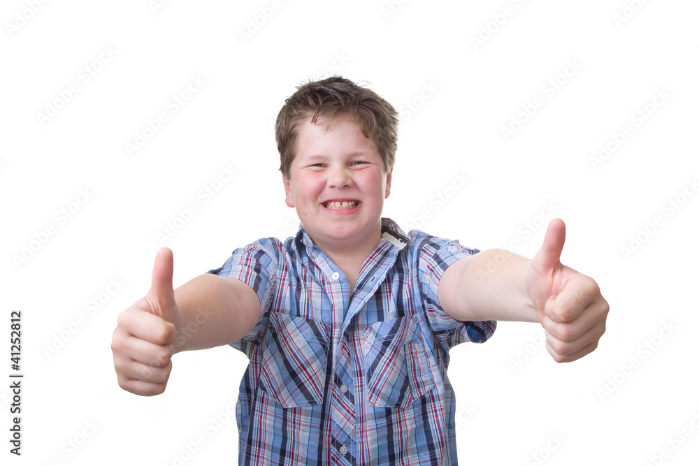Junge mit Power Junge mit Power