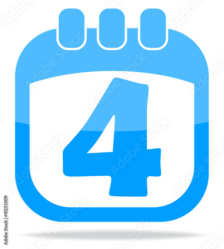 Independence Day calendar icon