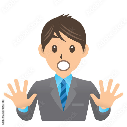 サラリーマン D 2 驚く イラスト Stock Illustration Adobe Stock サラリーマン D 2 驚く イラスト Stock Illustration Adobe Stock
