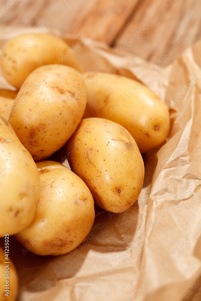 fresh potatoes