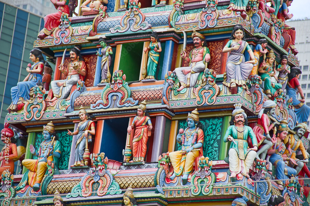 Hindu temple in Singapore Hindu temple in Singapore
