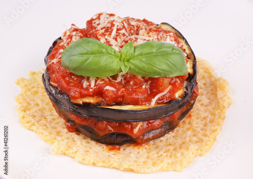Aubergine parmigiana