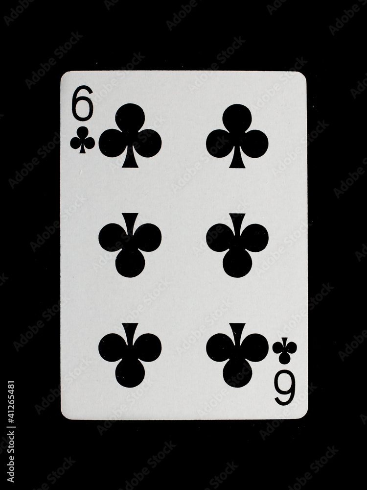 Playing card (six)