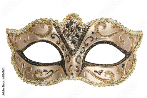 Carnival mask decorated with designs