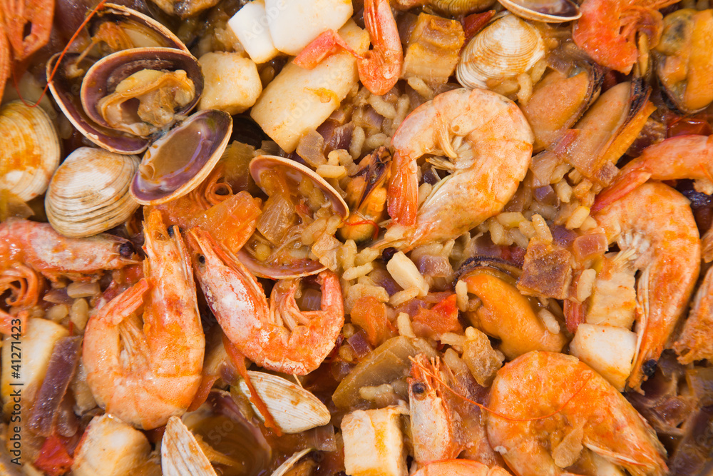 seafood paella