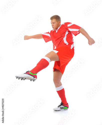 Footballer player © Valeriy Lebedev