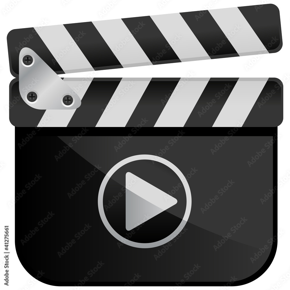 Movie Media Player Film Slate