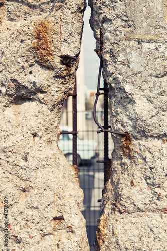 Photography Berlin Wall Broken