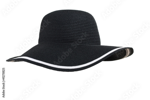 woman's hat isolated