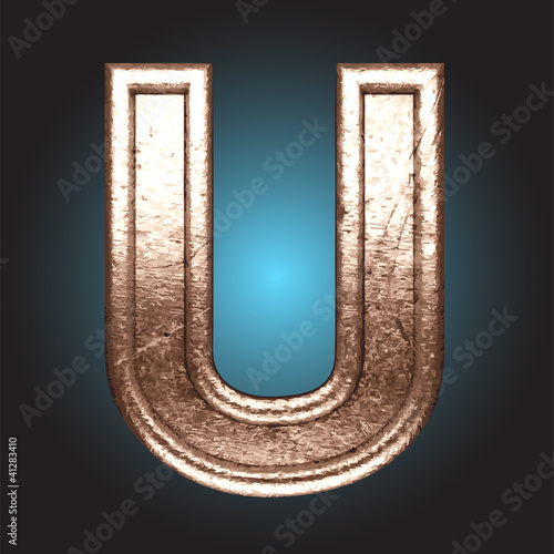 vector Copper figure