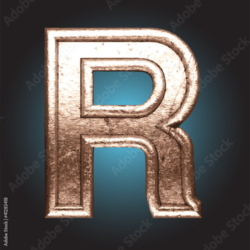 vector Copper figure