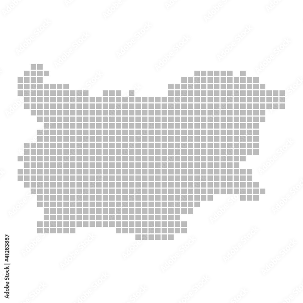 Pixelkarte - Bulgarien