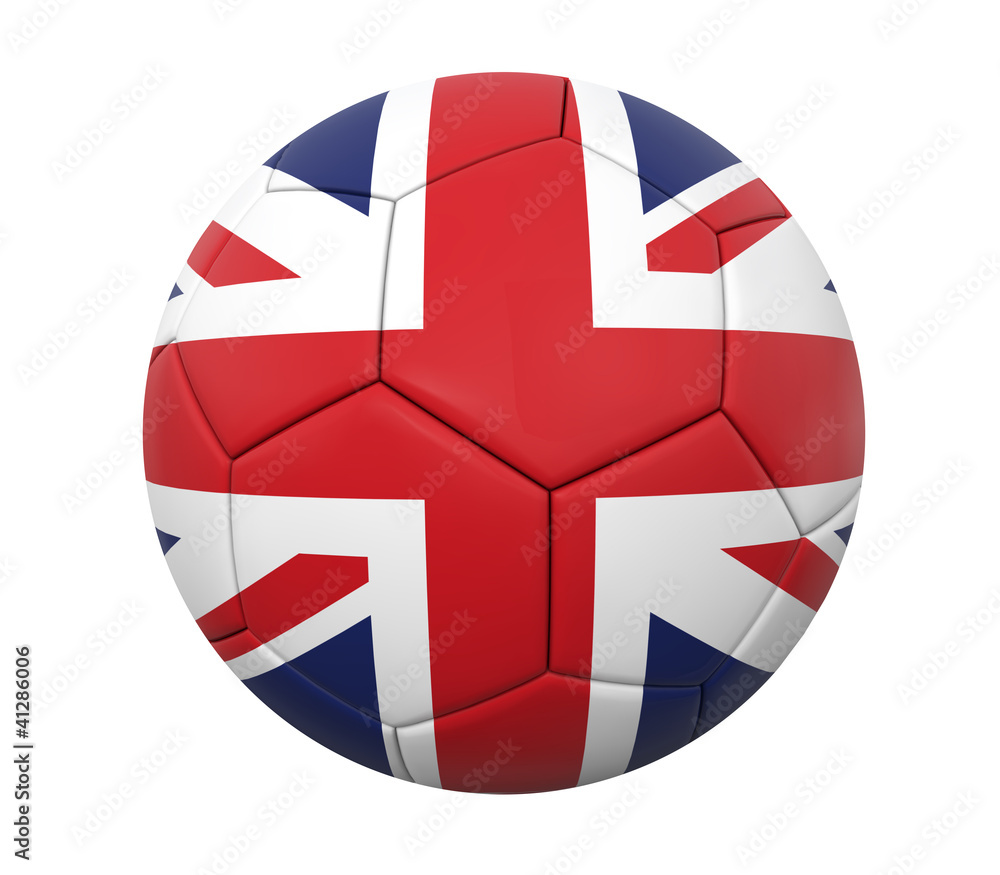 Obraz premium 3D soccer ball england