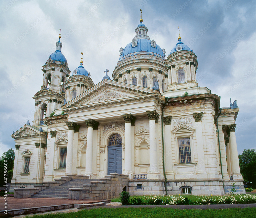 Holy Trinity Cathedral in Sumy, Ukraine