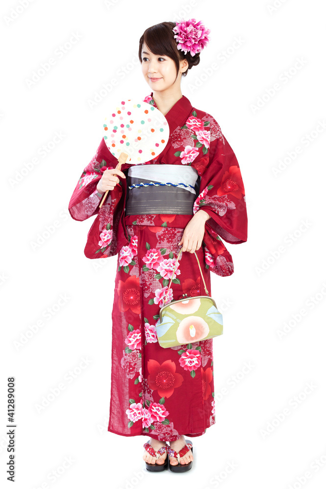 Beautiful kimono woman. Portrait of asian woman. Beautiful kimono woman. Portrait of asian woman.