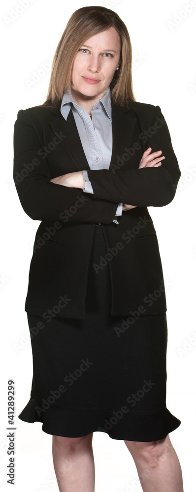 Business Woman With Folded Arms Business Woman With Folded Arms