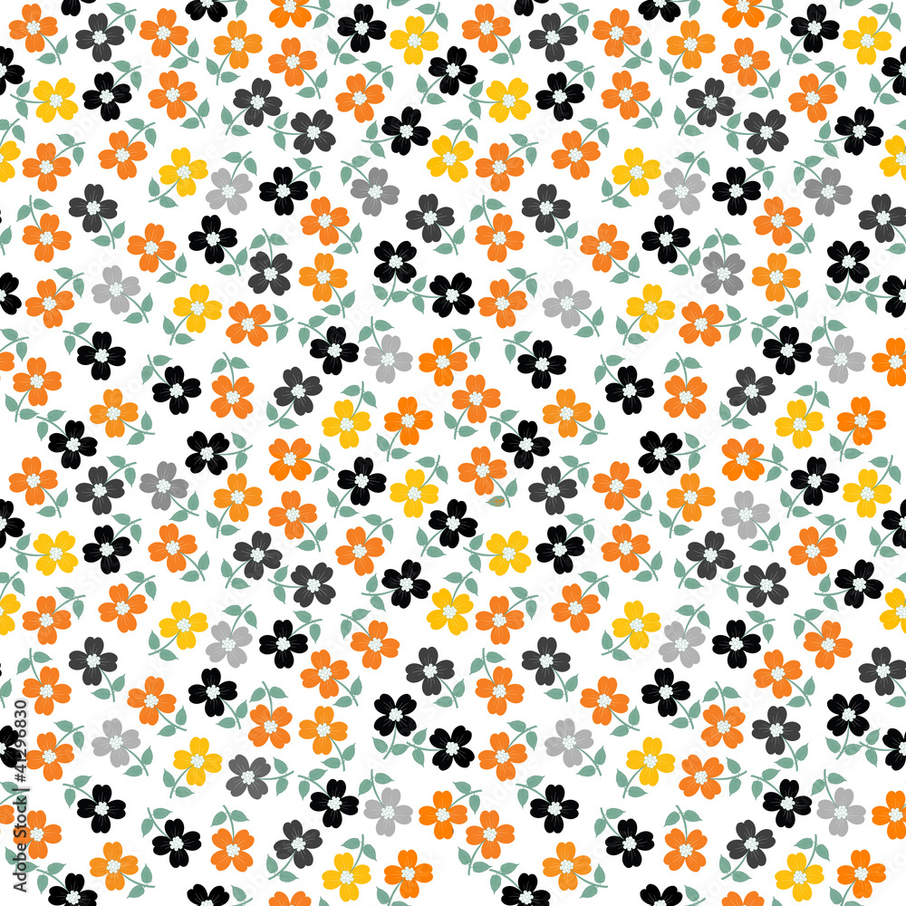 Seamless pattern with flowers Seamless pattern with flowers