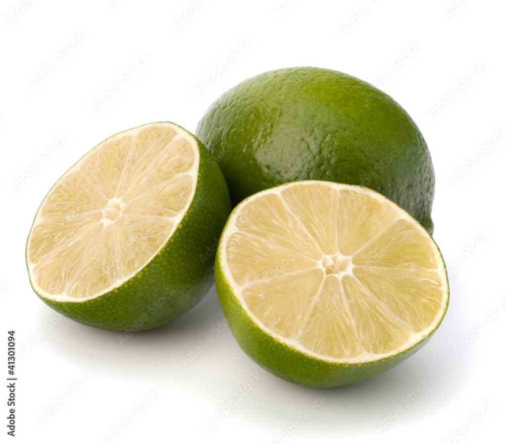 lime isolated on white background lime isolated on white background