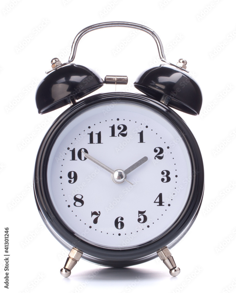 Black alarm clock Black alarm clock