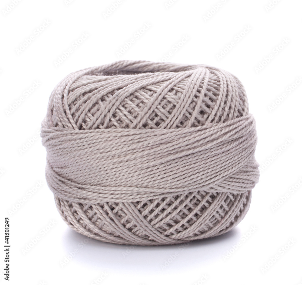 Obraz premium spool of grey thread