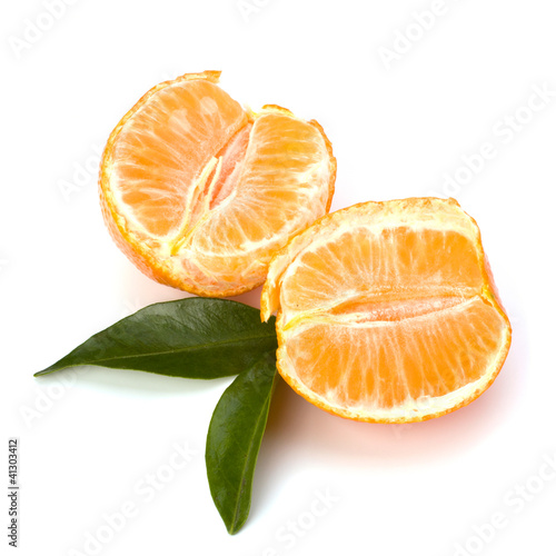 Ripe tasty tangerines