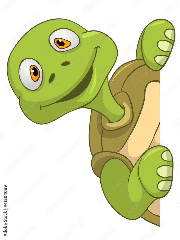 Fototapeta premium Funny Turtle