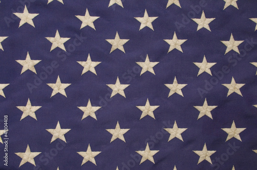 White stars on a field of blue representing the union on the Ame