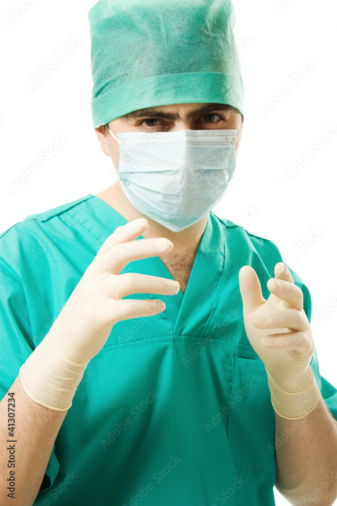 Portrait surgeon man Portrait surgeon man