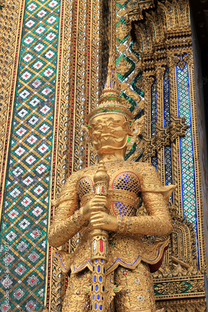 Obraz premium статуя из Большого королевского дворца в Бангкоке