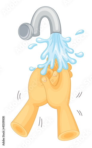 Washing hands