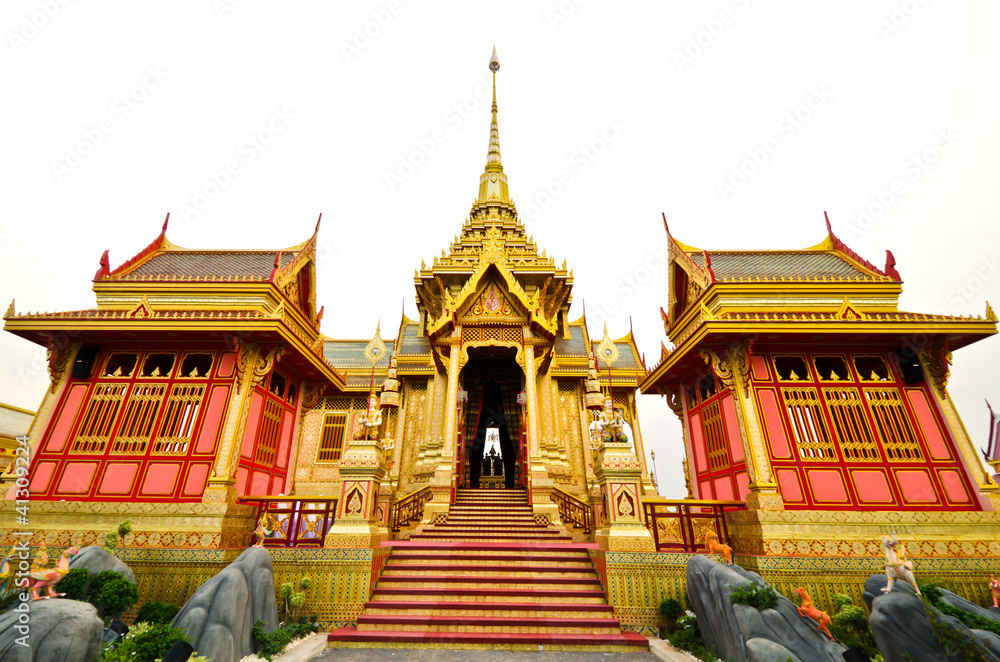 Naklejka premium The Royal Cremation Ceremony of Prince Bejaratana Rajasuda