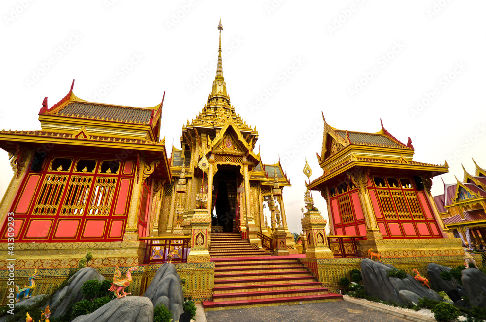 Fototapeta premium The Royal Cremation Ceremony of Prince Bejaratana Rajasuda