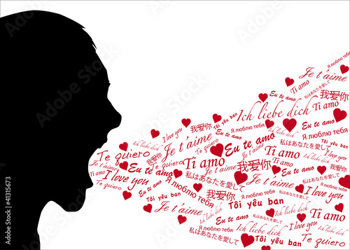 Silhouette_déclaration d'amour